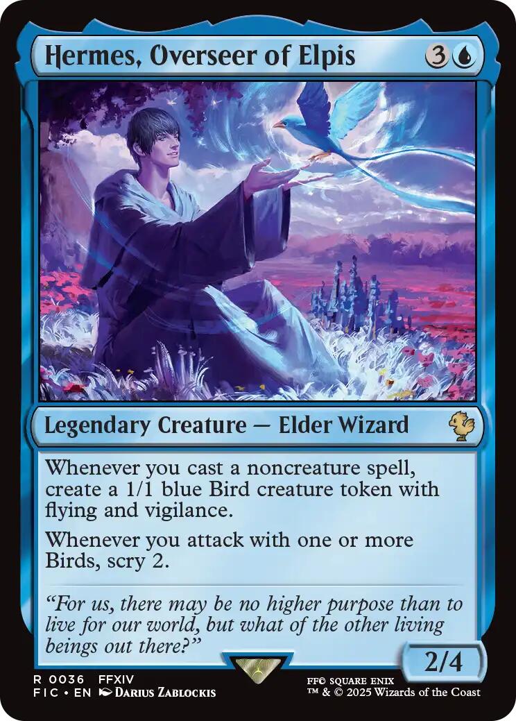 Hermes, Overseer of Elpis (Surge Foil) [FINAL FANTASY Commander] | Gate City Games LLC