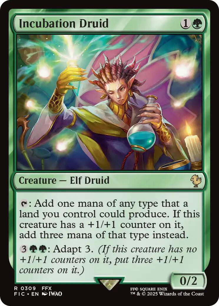 Incubation Druid (Surge Foil) [FINAL FANTASY Commander] | Gate City Games LLC