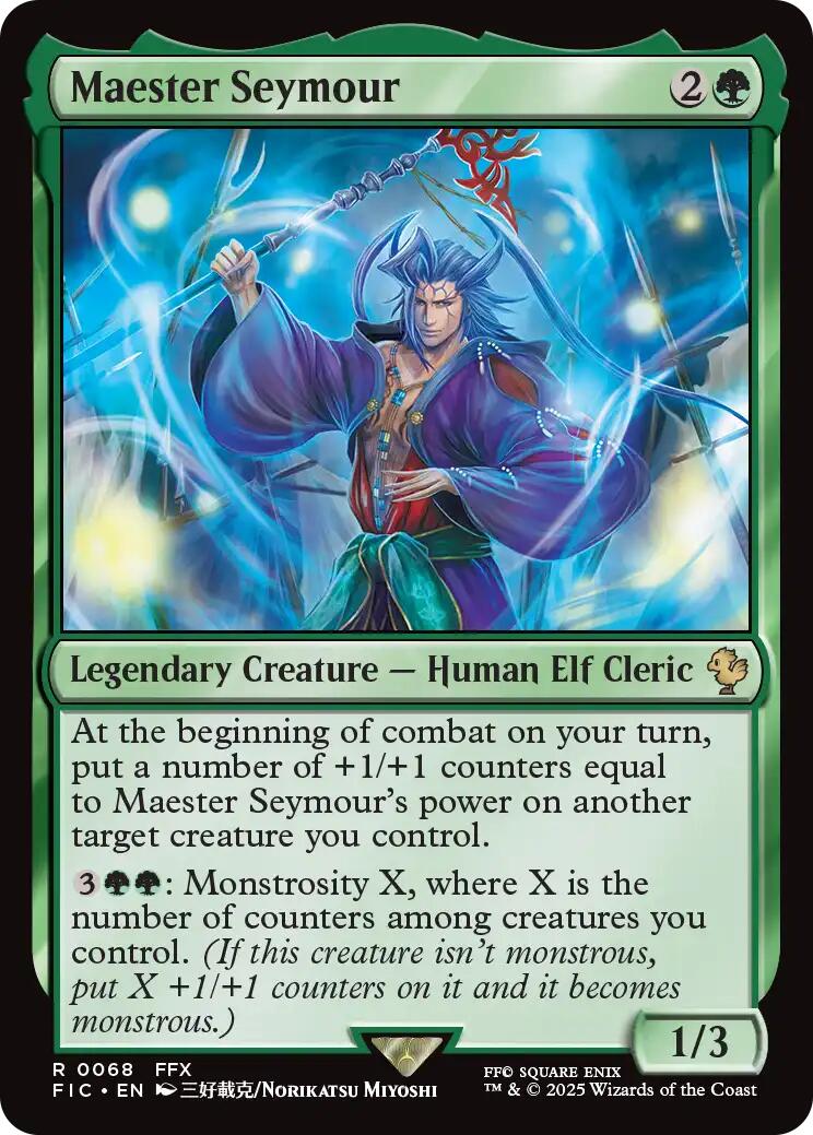 Maester Seymour (Surge Foil) [FINAL FANTASY Commander] | Gate City Games LLC