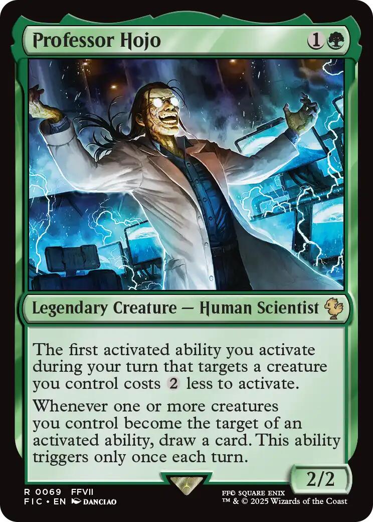 Professor Hojo (Surge Foil) [FINAL FANTASY Commander] | Gate City Games LLC