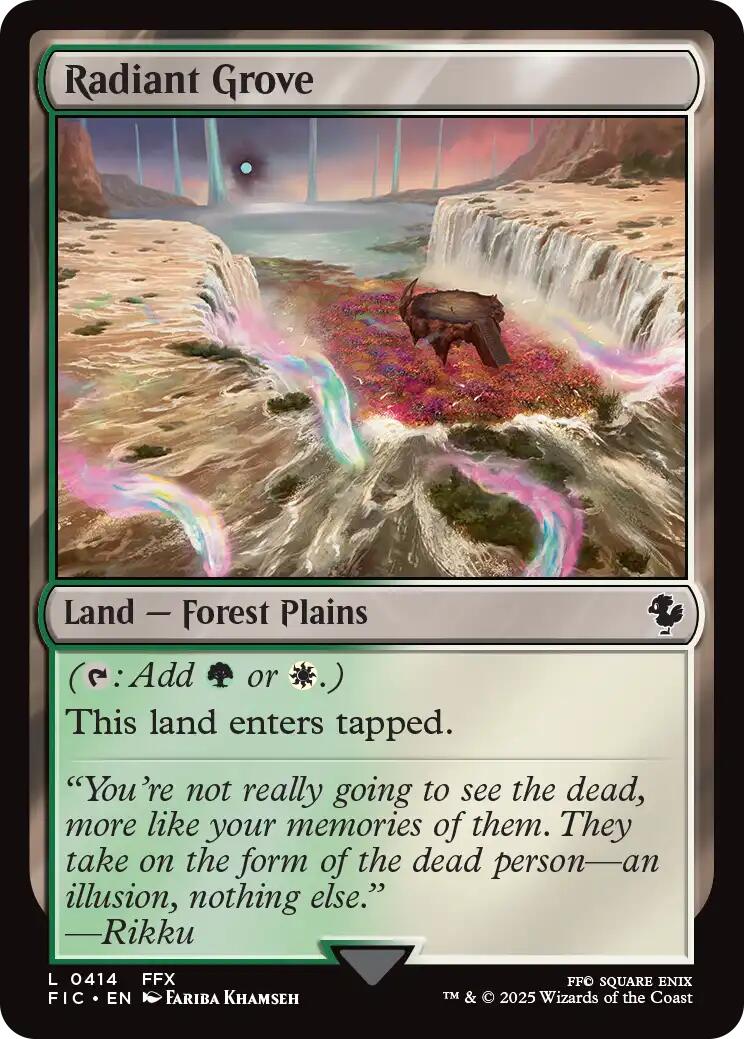 Radiant Grove (Surge Foil) [FINAL FANTASY Commander] | Gate City Games LLC