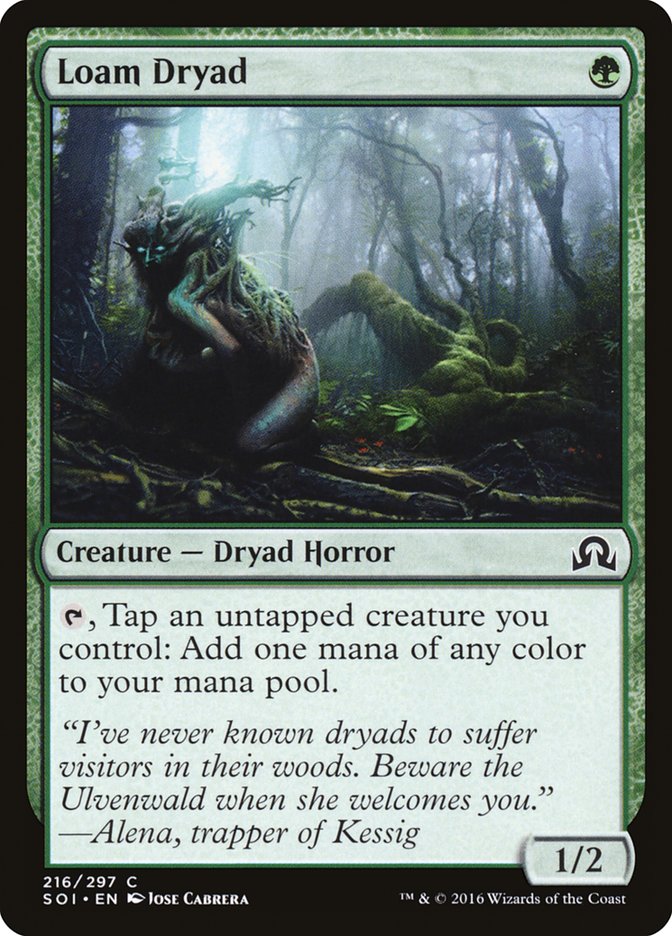 Loam Dryad [Shadows over Innistrad] | Gate City Games LLC