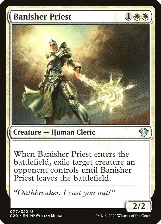 Banisher Priest [Commander 2020] | Gate City Games LLC