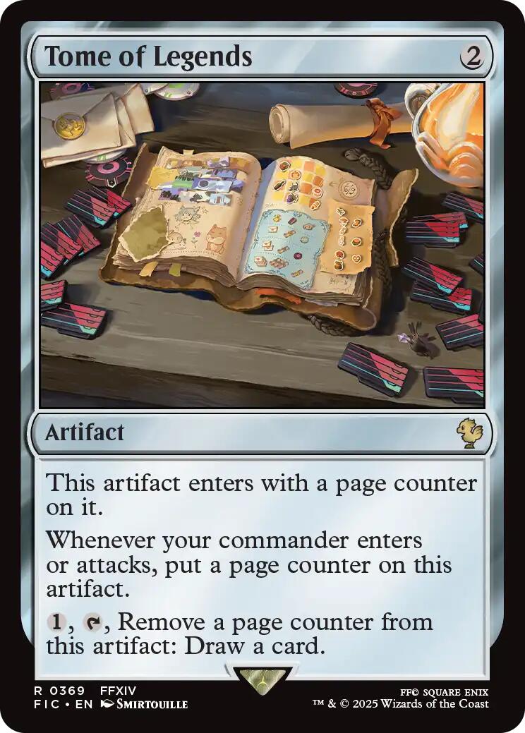Tome of Legends (Surge Foil) [FINAL FANTASY Commander] | Gate City Games LLC