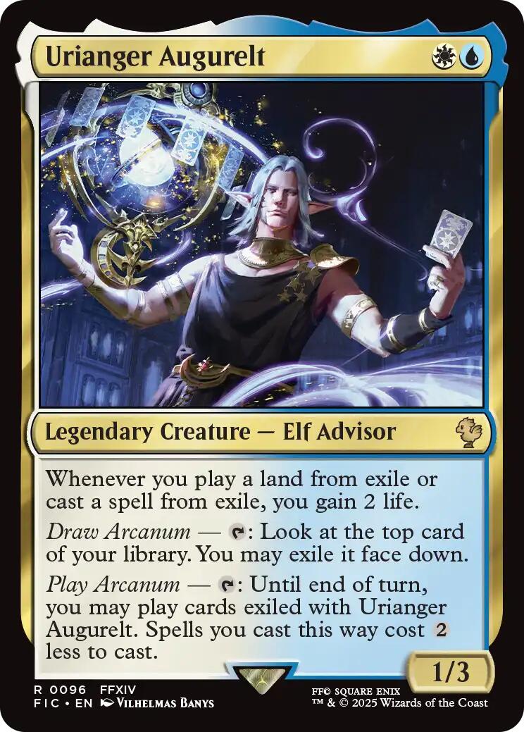 Urianger Augurelt (Surge Foil) [FINAL FANTASY Commander] | Gate City Games LLC