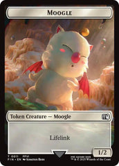 Moogle // Zombie Double-Sided Token [FINAL FANTASY Commander Tokens] | Gate City Games LLC