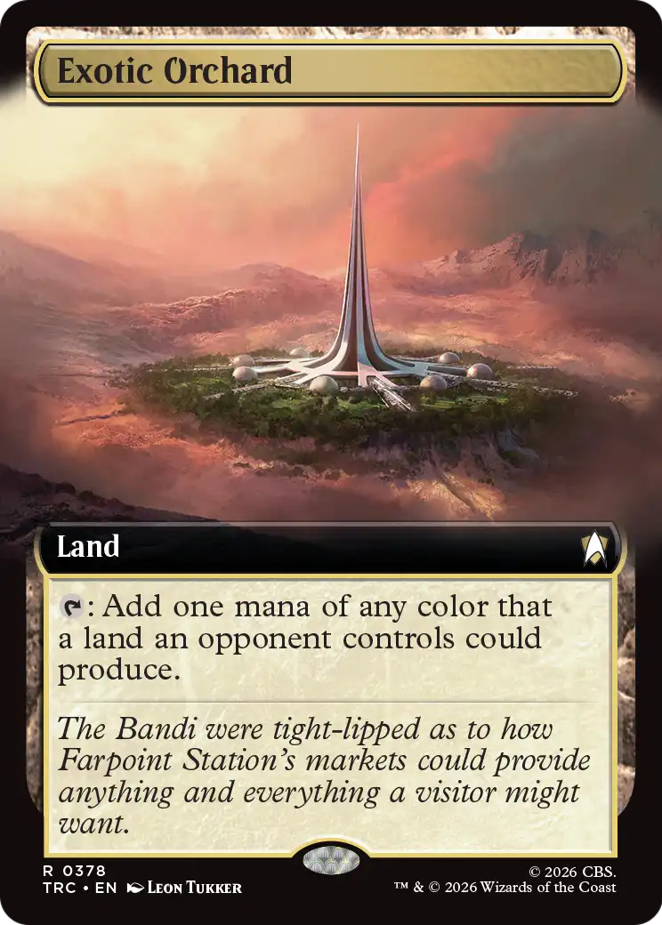 Exotic Orchard (Extended Art) [Star Trek Commander] | Gate City Games LLC