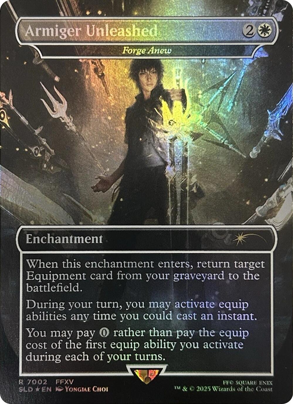 Armiger Unleashed - Forge Anew (Rainbow Foil) [Secret Lair Drop Series] | Gate City Games LLC