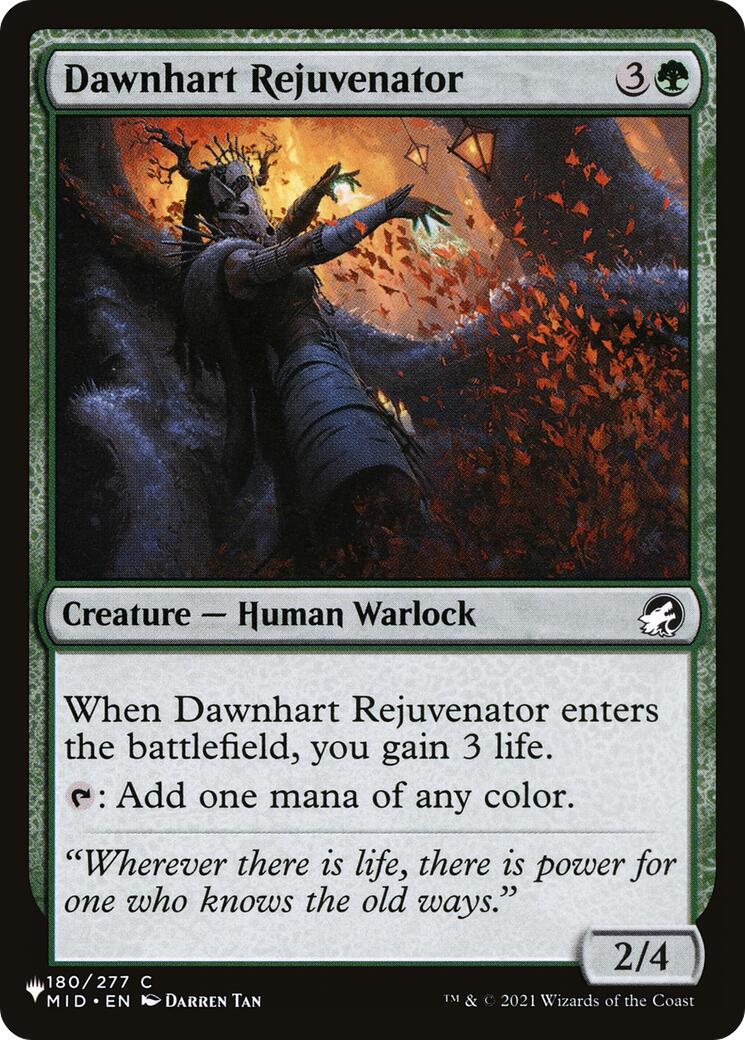 Dawnhart Rejuvenator [The List] | Gate City Games LLC
