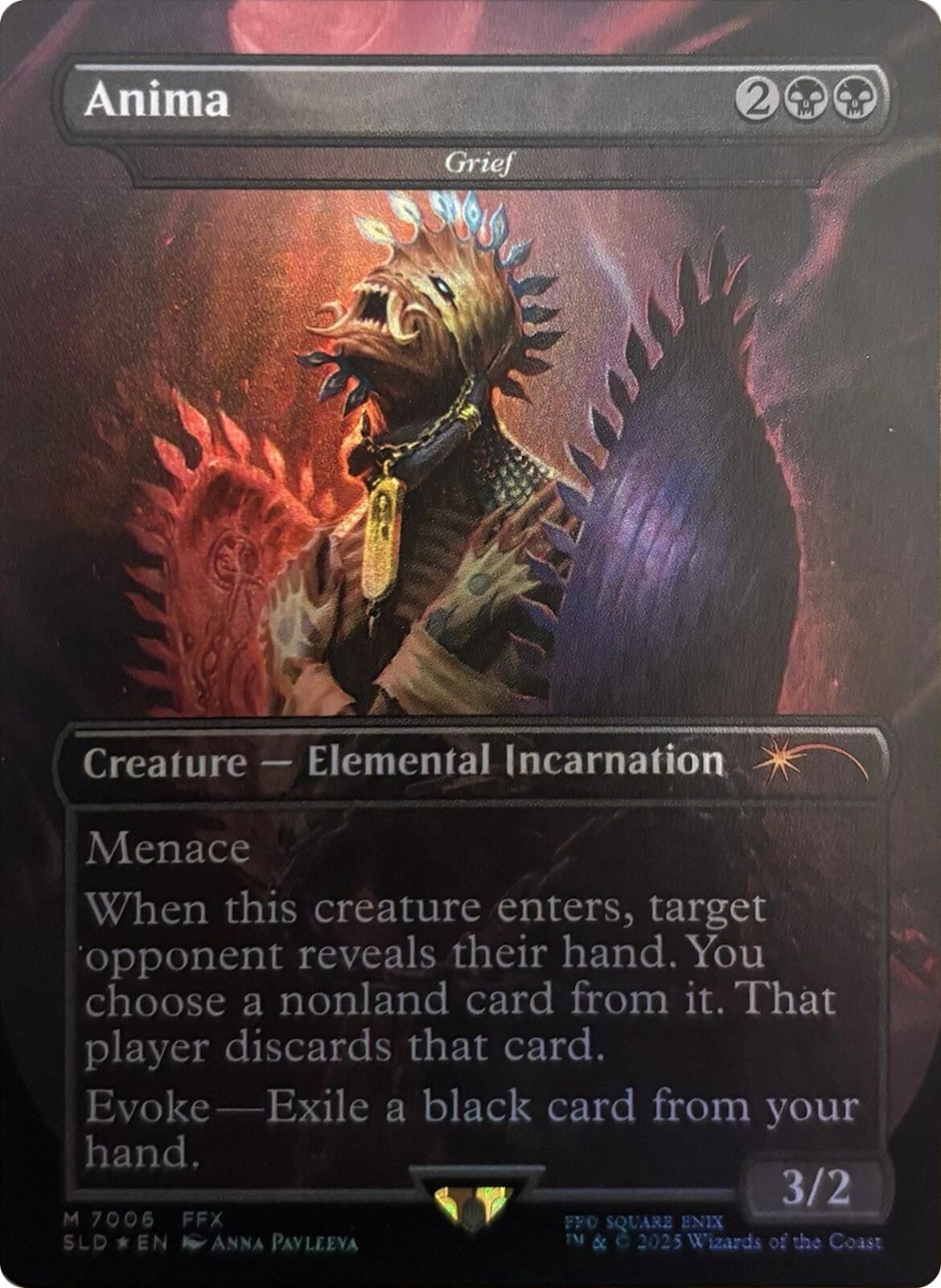 Anima - Grief (Rainbow Foil) [Secret Lair Drop Series] | Gate City Games LLC