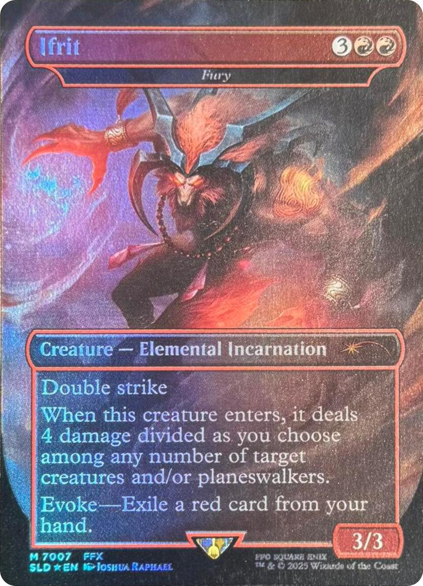 Ifrit - Fury (Rainbow Foil) [Secret Lair Drop Series] | Gate City Games LLC