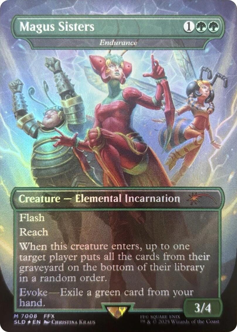 Magus Sisters - Endurance (Rainbow Foil) [Secret Lair Drop Series] | Gate City Games LLC