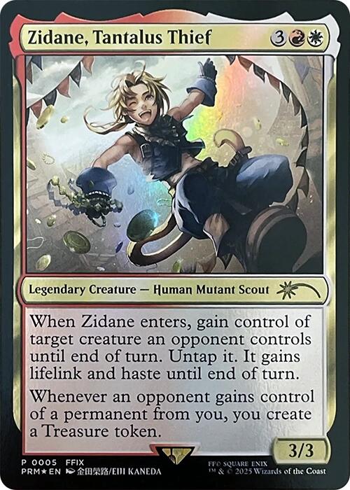 Zidane, Tantalus Thief [Wizards Play Network 2025] | Gate City Games LLC