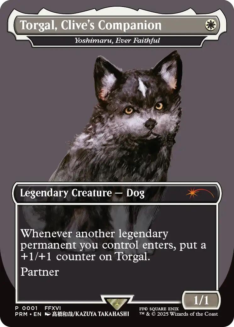 Torgal, Clive's Companion - Yoshimaru, Ever Faithful (MagicCon: Las Vegas 2025) [MagicFest 2025] | Gate City Games LLC
