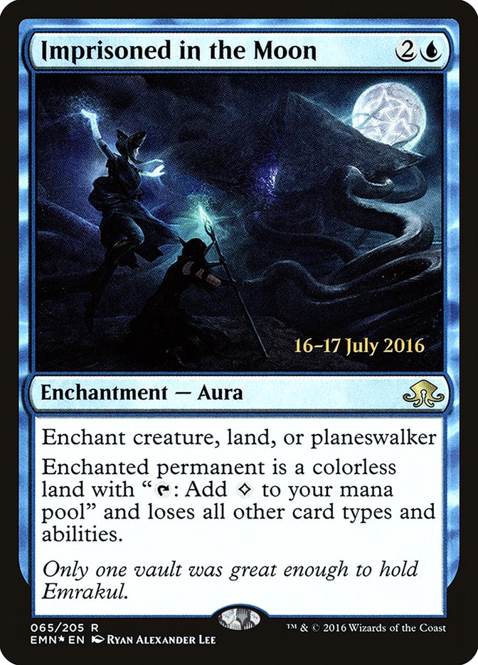 Imprisoned in the Moon [Eldritch Moon Prerelease Promos] | Gate City Games LLC