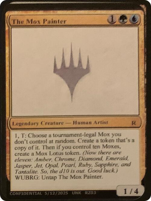 The Mox Painter [Unknown Event] | Gate City Games LLC