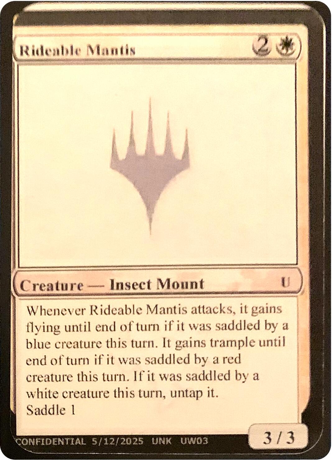 Rideable Mantis [Unknown Event] | Gate City Games LLC