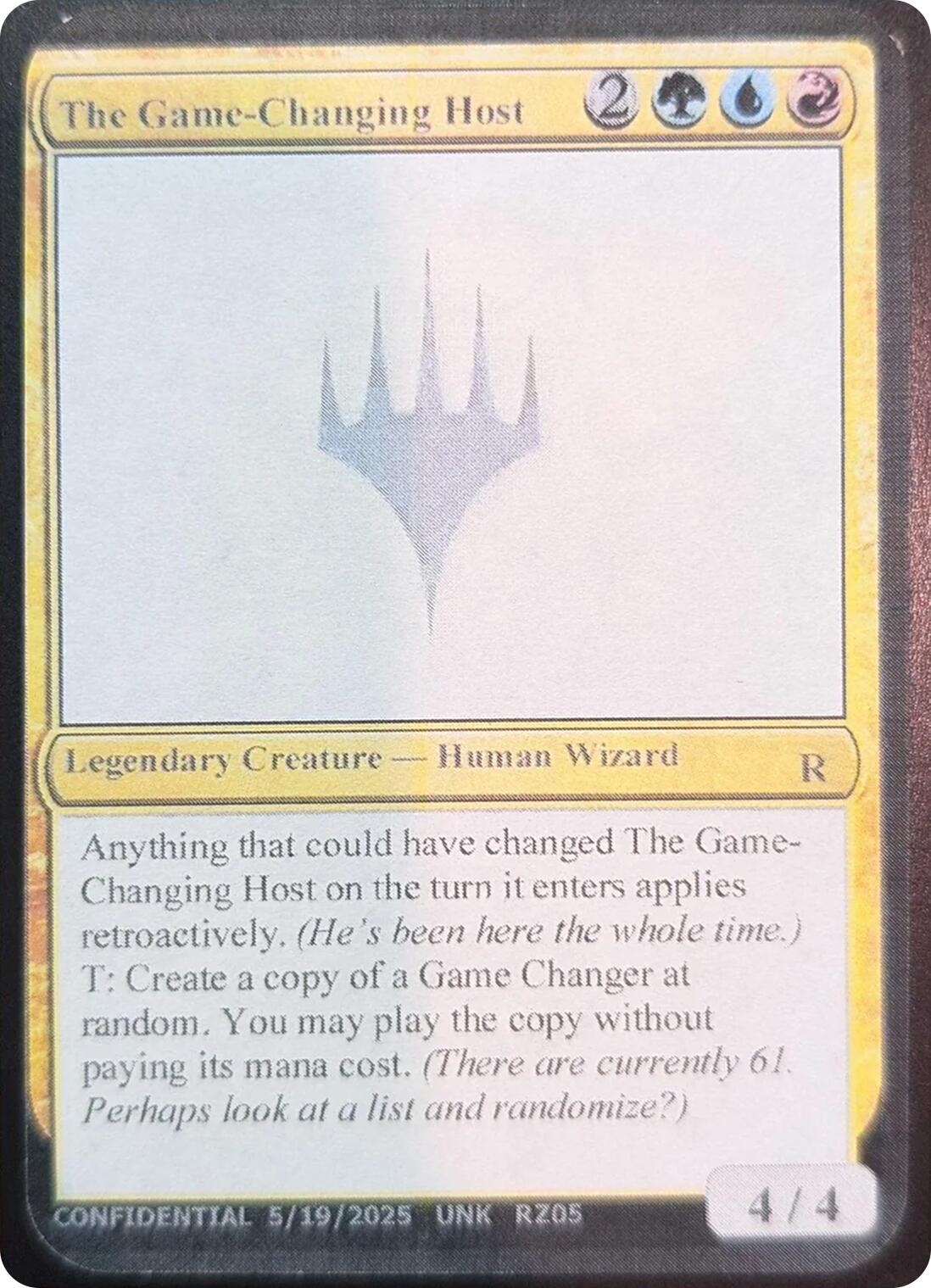 The Game-Changing Host [Unknown Event] | Gate City Games LLC