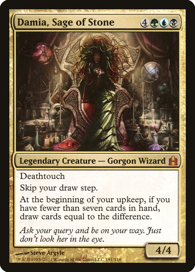 Damia, Sage of Stone [Commander 2011] | Gate City Games LLC