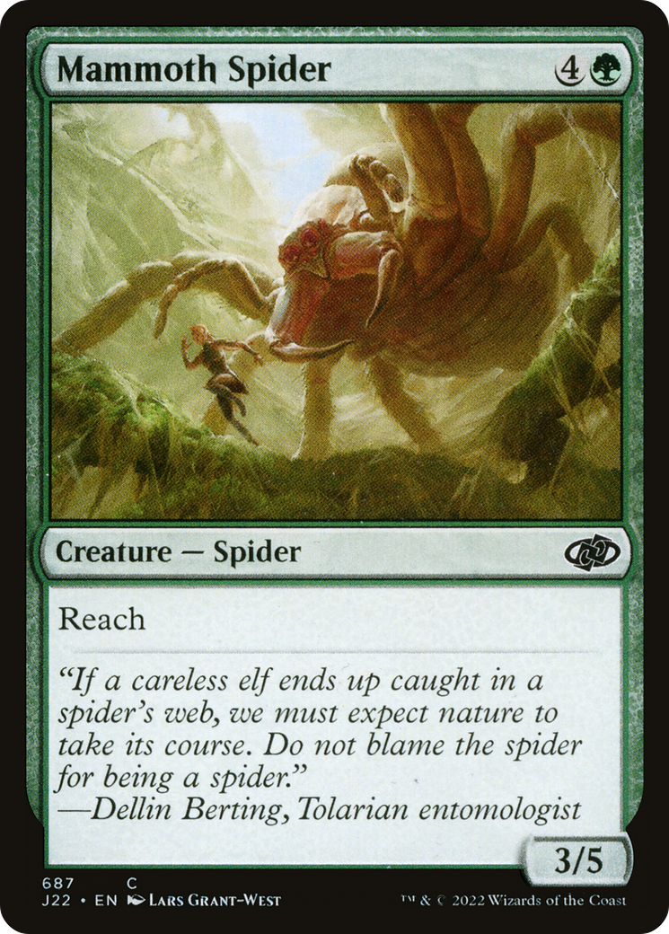 Mammoth Spider [Jumpstart 2022] | Gate City Games LLC