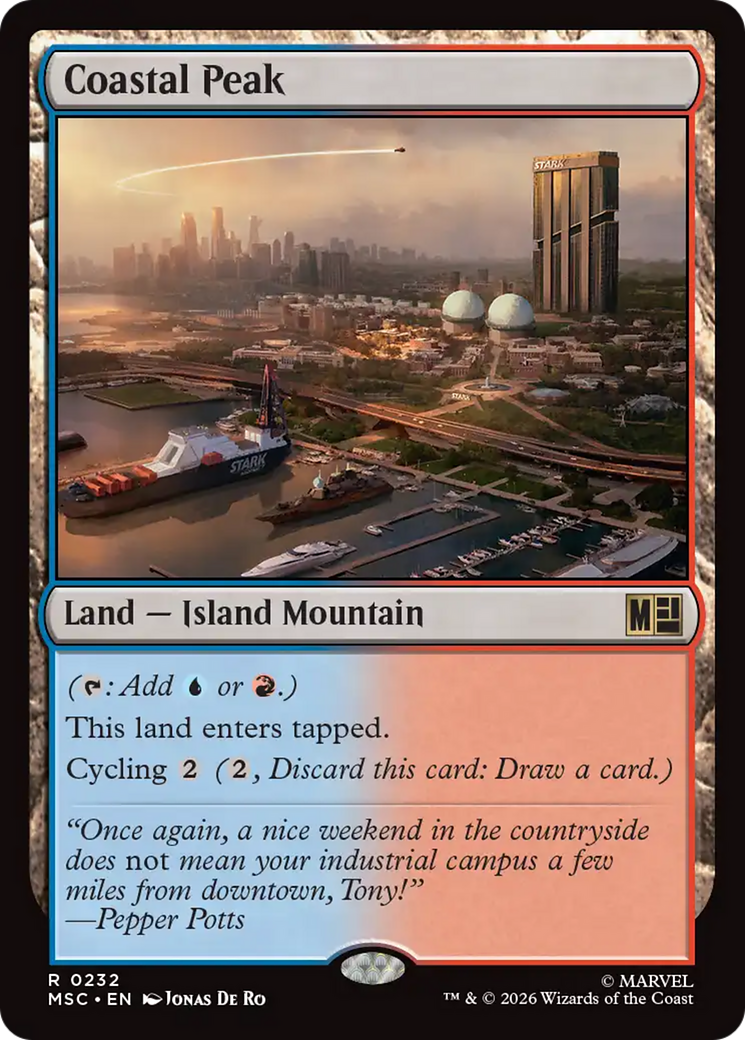 Coastal Peak [Marvel Super Heroes Commander] | Gate City Games LLC