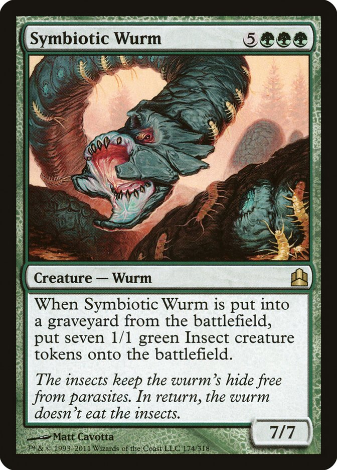 Symbiotic Wurm [Commander 2011] | Gate City Games LLC