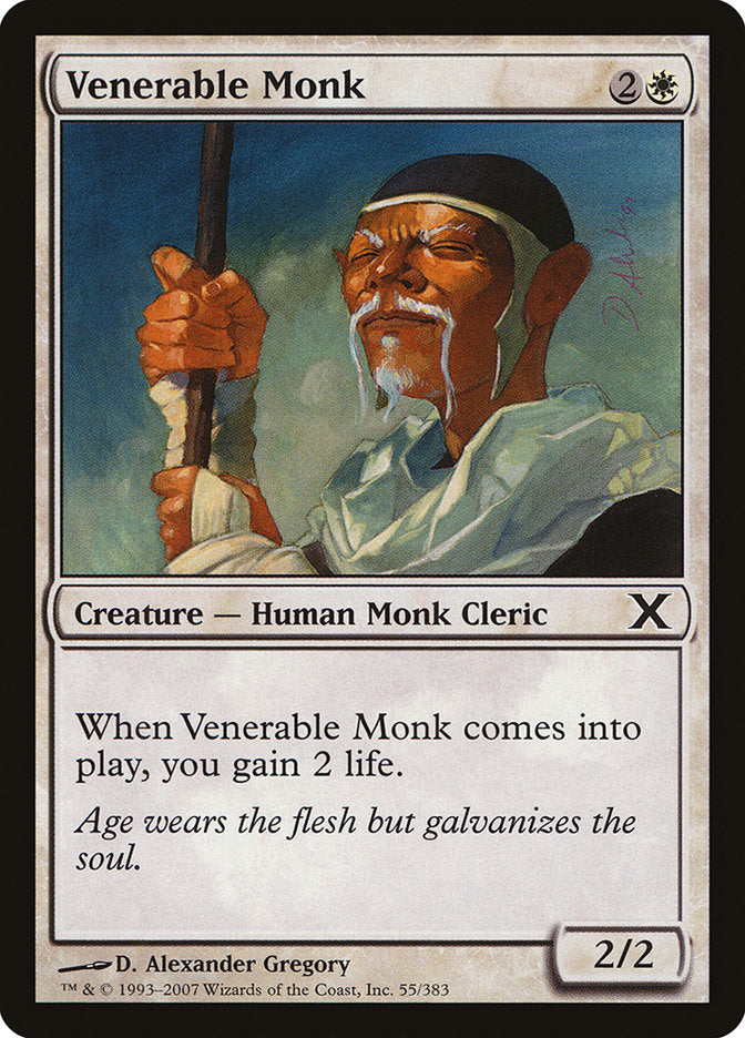 Venerable Monk [Tenth Edition] | Gate City Games LLC