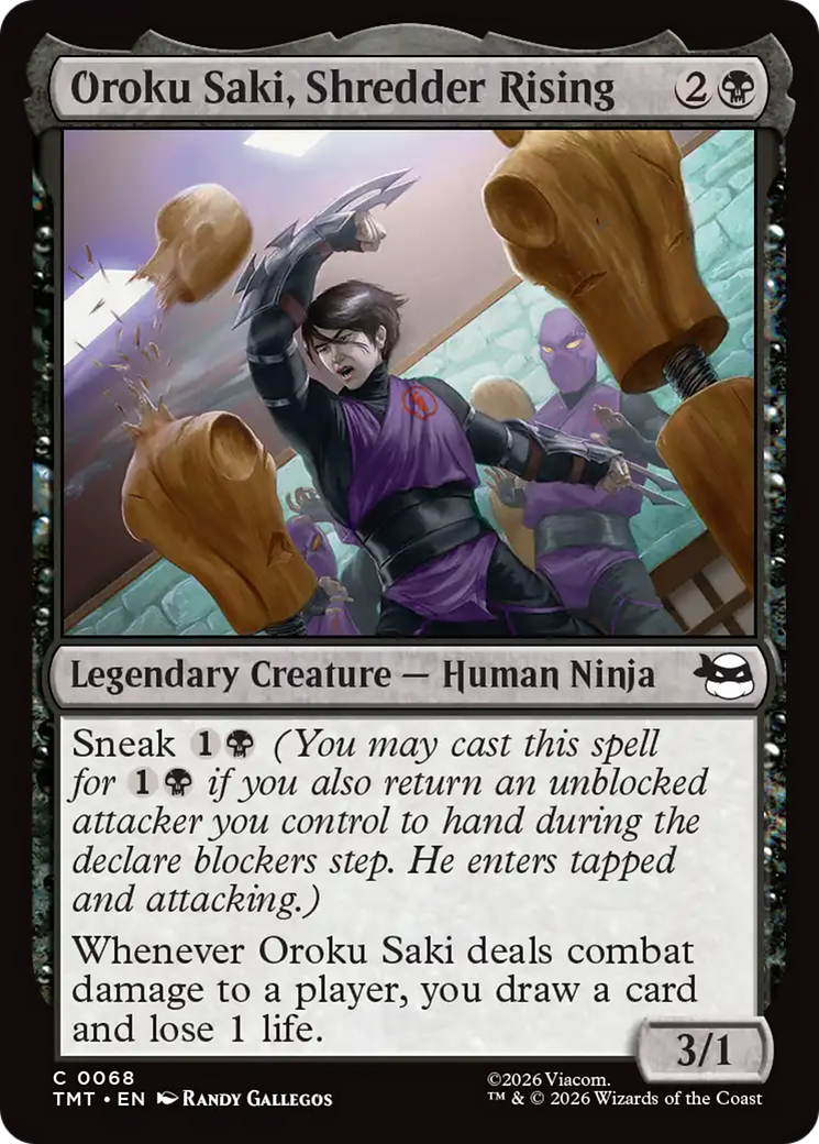 Oroku Saki, Shredder Rising [Teenage Mutant Ninja Turtles] | Gate City Games LLC