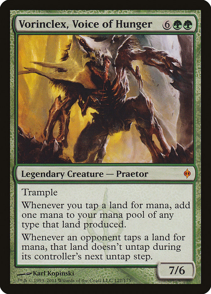 Vorinclex, Voice of Hunger [New Phyrexia] | Gate City Games LLC