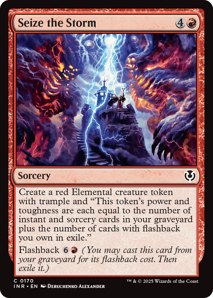 Seize the Storm [Innistrad Remastered] | Gate City Games LLC