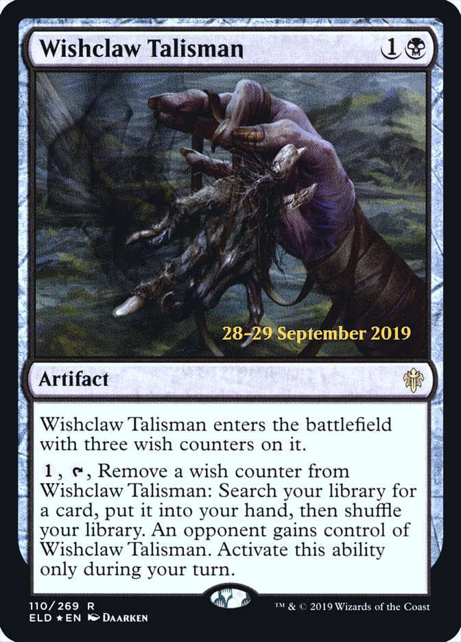 Wishclaw Talisman [Throne of Eldraine Prerelease Promos] | Gate City Games LLC