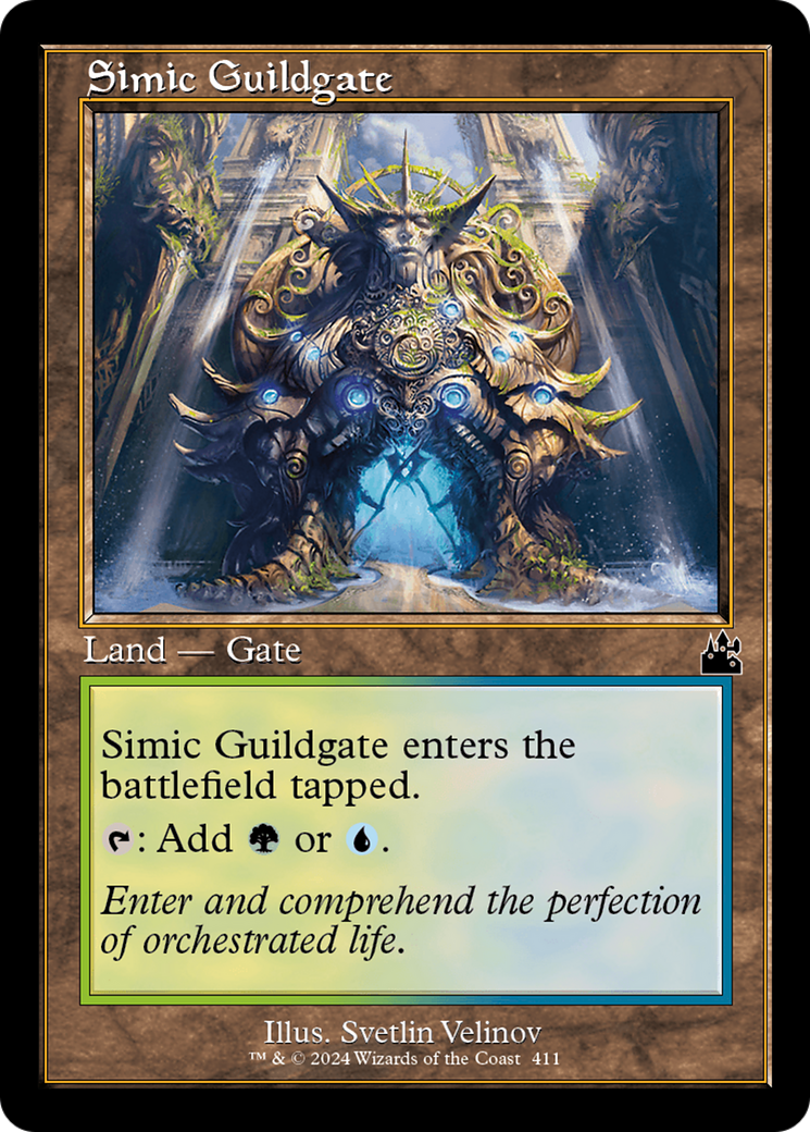 Simic Guildgate (Retro Frame) [Ravnica Remastered] | Gate City Games LLC