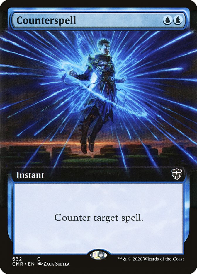 Counterspell (Extended Art) [Commander Legends] | Gate City Games LLC