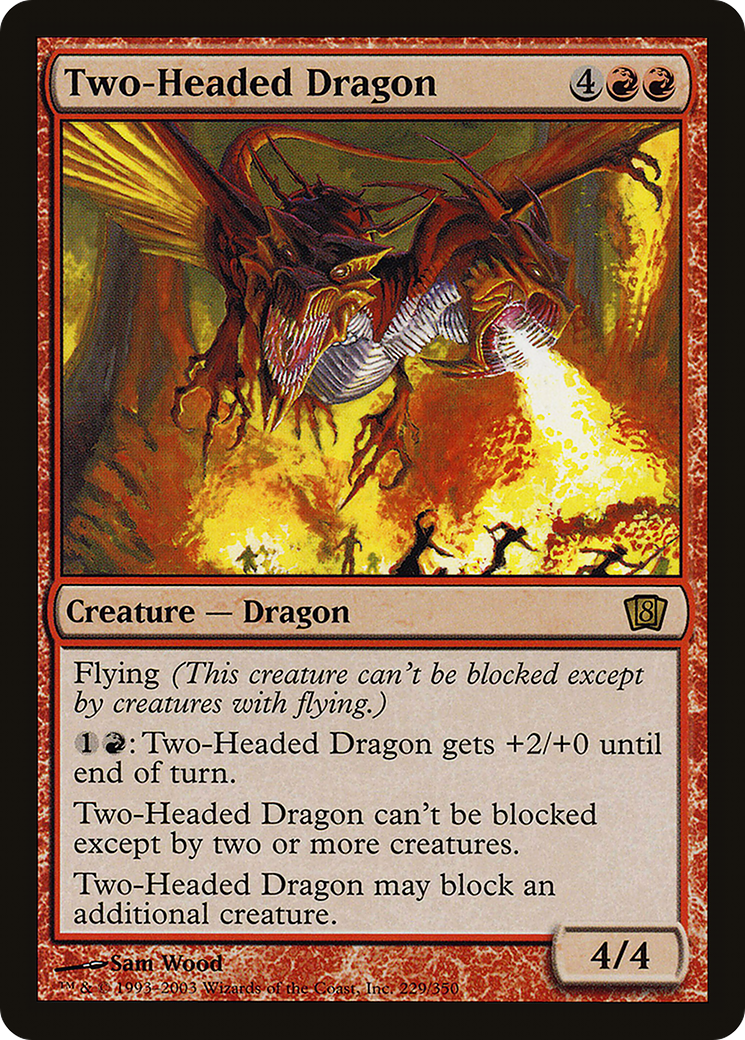 Two-Headed Dragon (E3 2003) [Oversize Cards] | Gate City Games LLC
