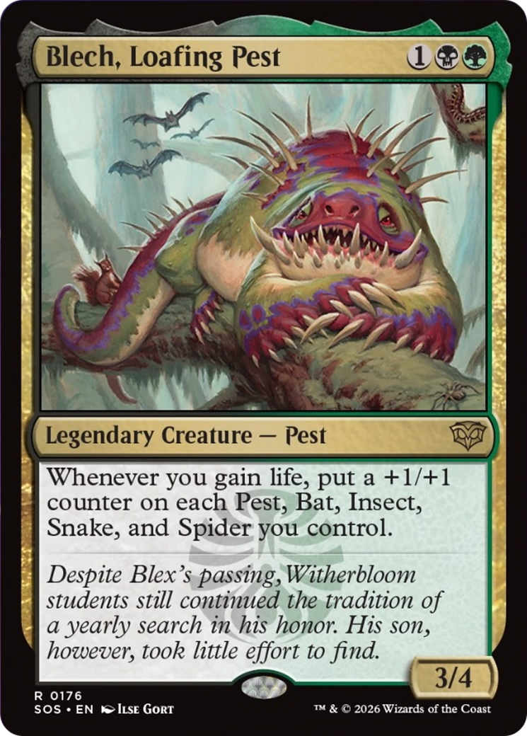 Blech, Loafing Pest [Secrets of Strixhaven] | Gate City Games LLC