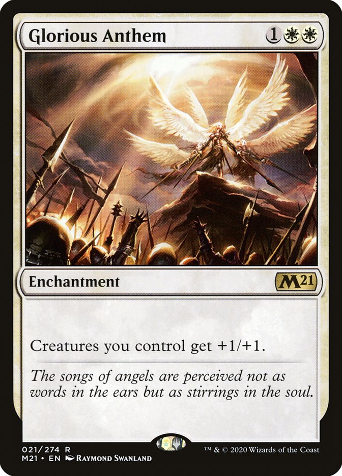 Glorious Anthem [Core Set 2021] | Gate City Games LLC