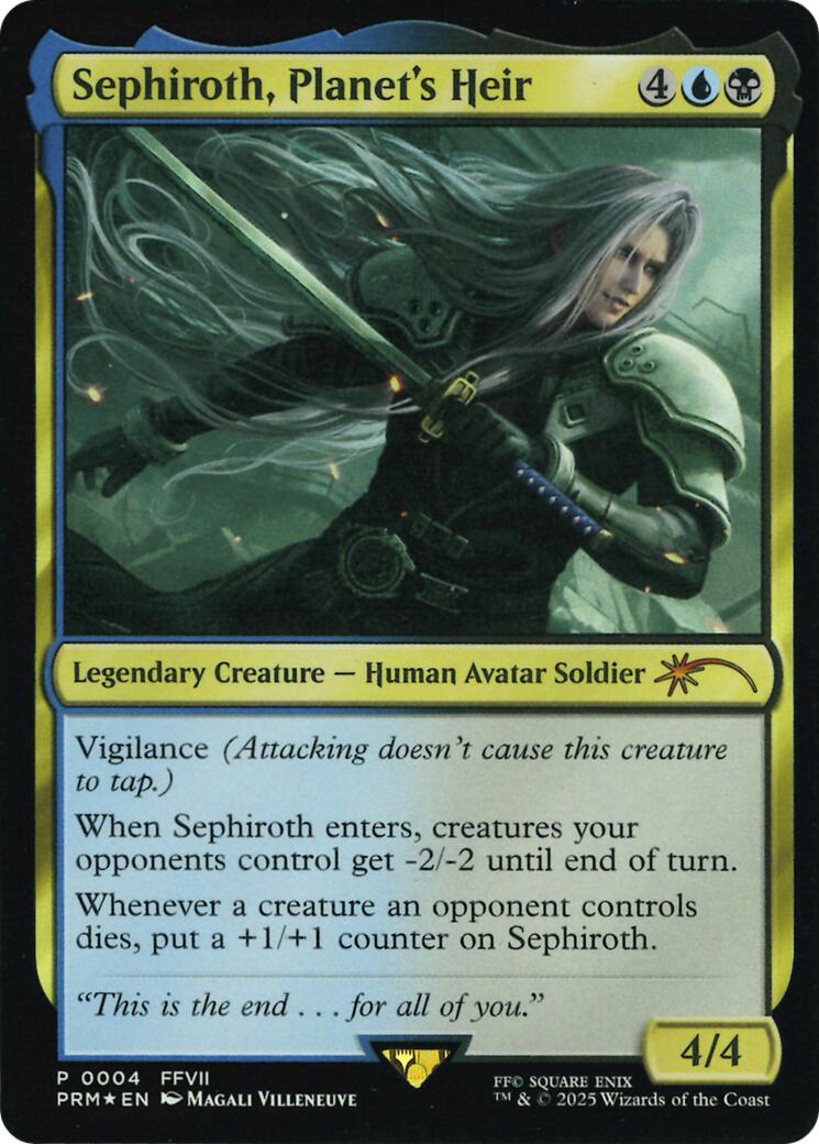 Sephiroth, Planet's Heir (Costco Bundle) [FINAL FANTASY Promos] | Gate City Games LLC