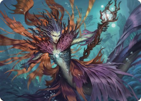 Vodalian Hexcatcher Art Card [Dominaria United Art Series] | Gate City Games LLC