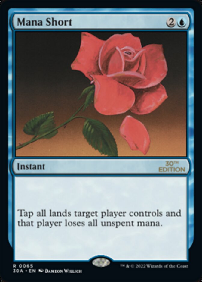 Mana Short [30th Anniversary Edition] | Gate City Games LLC