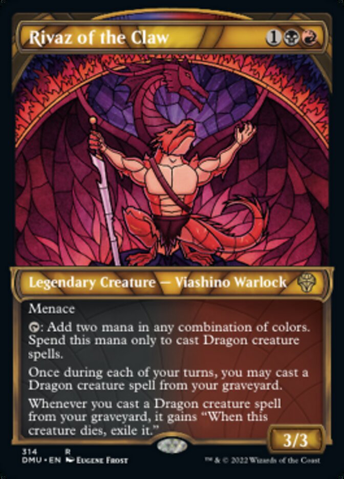 Rivaz of the Claw (Showcase) [Dominaria United] | Gate City Games LLC