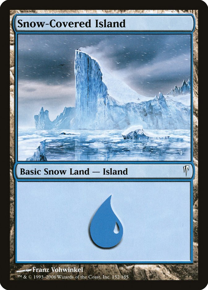 Snow-Covered Island [Coldsnap] | Gate City Games LLC