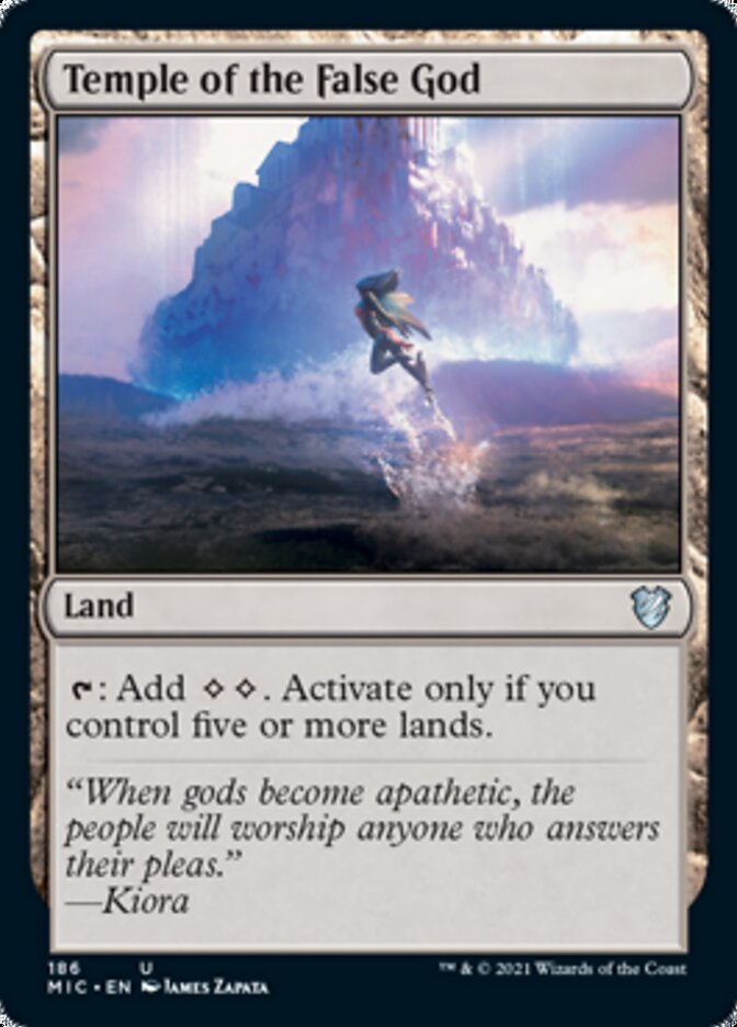 Temple of the False God [Innistrad: Midnight Hunt Commander] | Gate City Games LLC