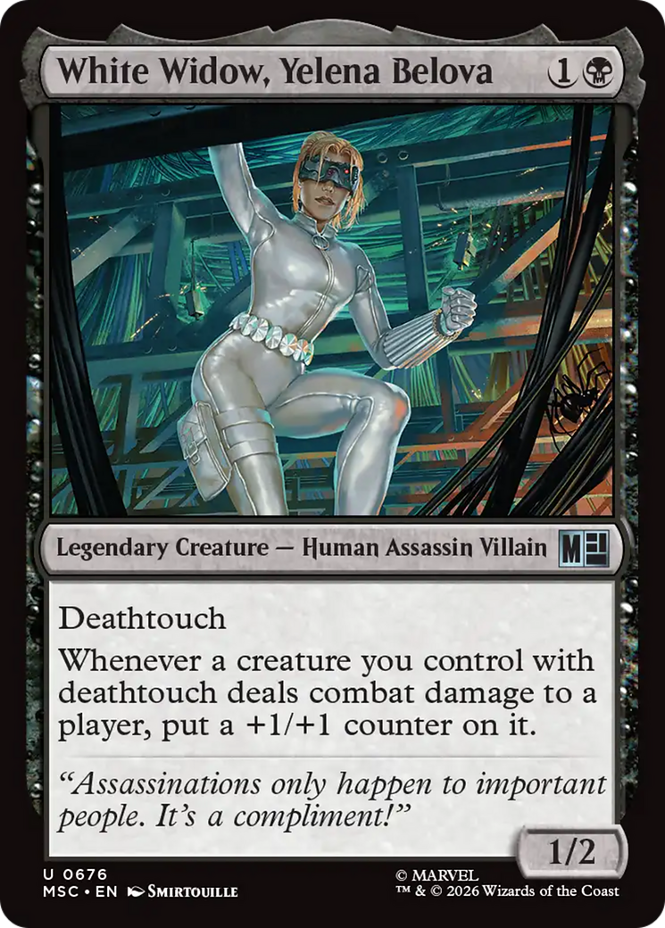 White Widow, Yelena Belova [Marvel Super Heroes Commander] | Gate City Games LLC