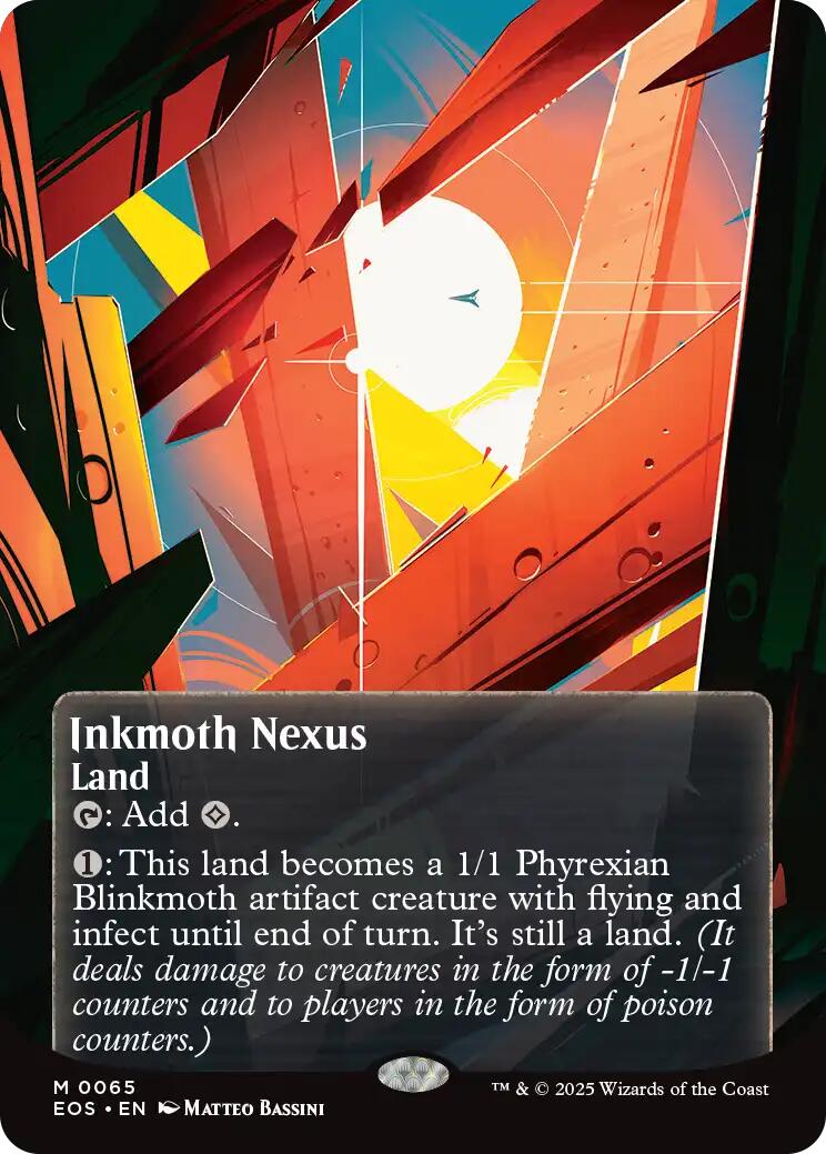Inkmoth Nexus (0065) (Borderless) [Edge of Eternities: Stellar Sights] | Gate City Games LLC