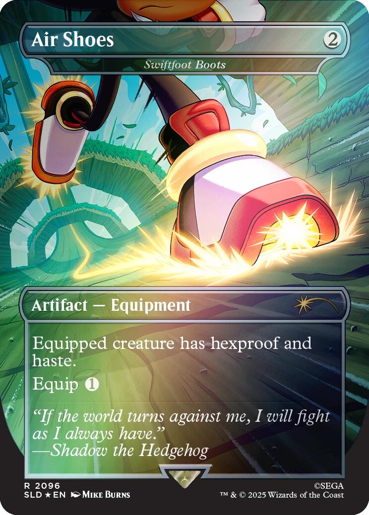 Air Shoes - Swiftfoot Boots (Rainbow Foil) [Secret Lair Drop Series] | Gate City Games LLC
