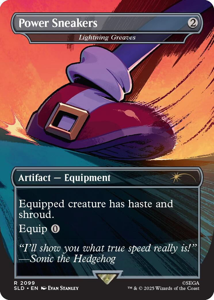 Power Sneakers - Lightning Greaves [Secret Lair Drop Series] | Gate City Games LLC