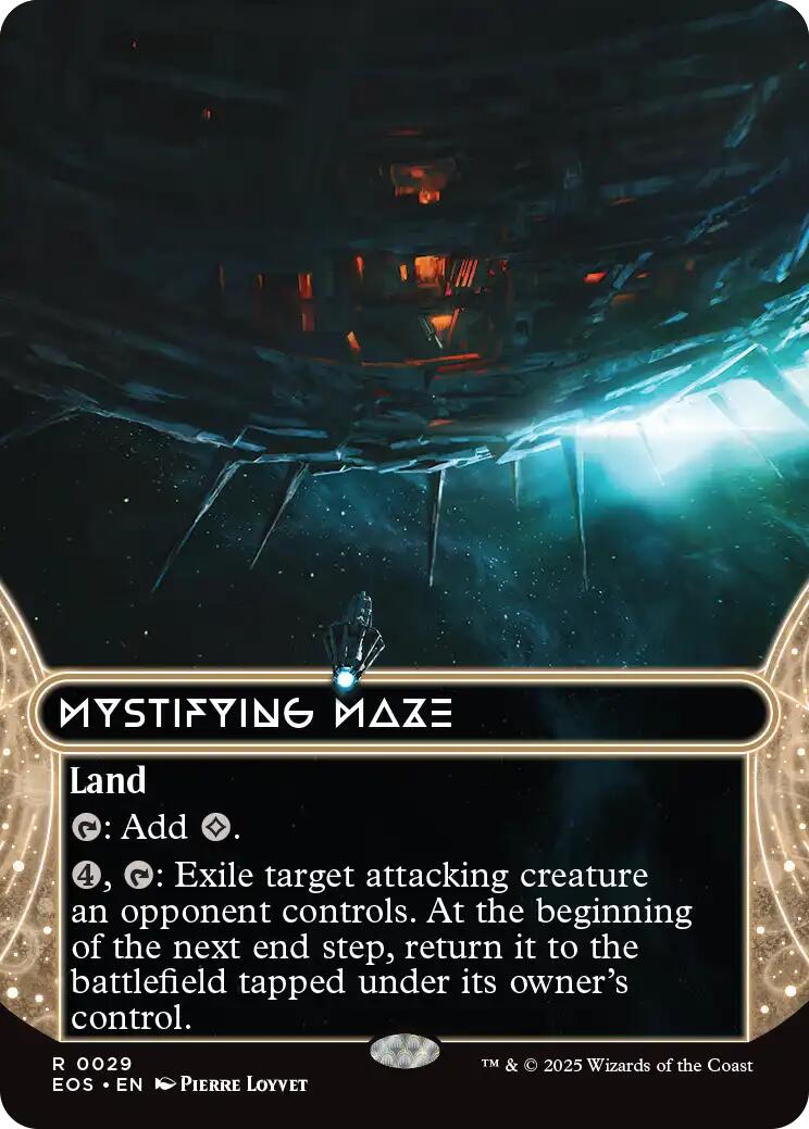 Mystifying Maze (0029) (Borderless) [Edge of Eternities: Stellar Sights] | Gate City Games LLC