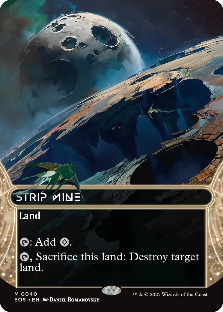 Strip Mine (0040) (Borderless) [Edge of Eternities: Stellar Sights] | Gate City Games LLC