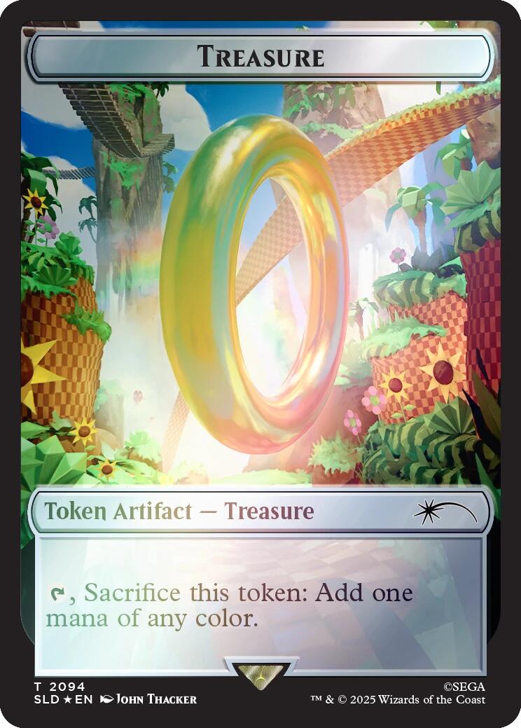 Treasure Token (2094) (Rainbow Foil) [Secret Lair Drop Series] | Gate City Games LLC