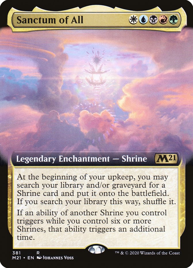 Sanctum of All (Extended Art) [Core Set 2021] | Gate City Games LLC